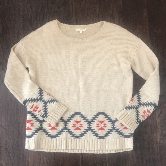 Hem & Thread Aztec Design Sweater - Picture 9 of 10